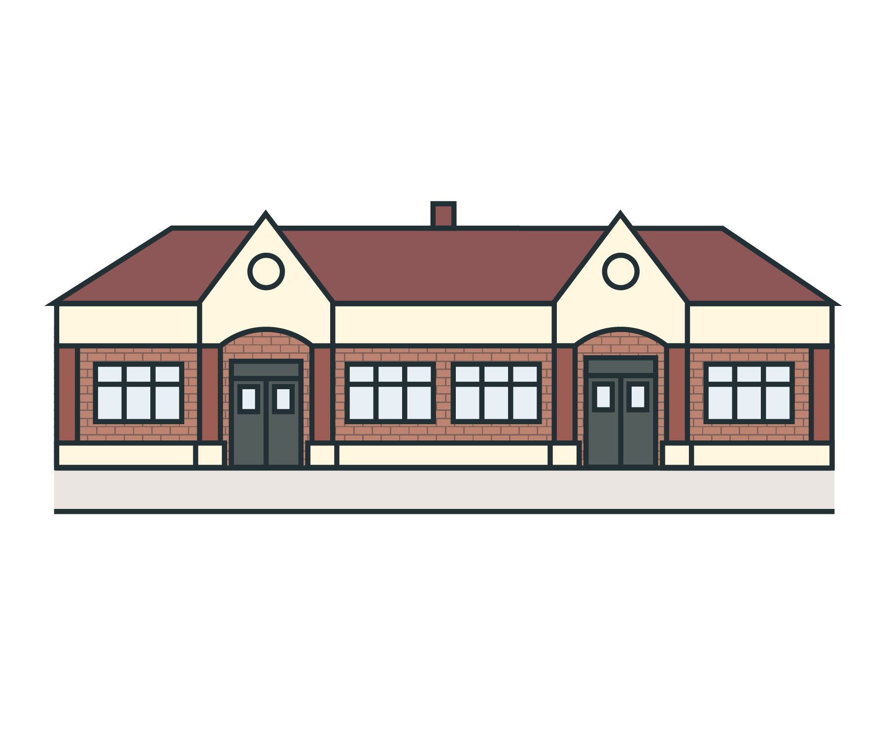Illustration of All Around Children Stow center