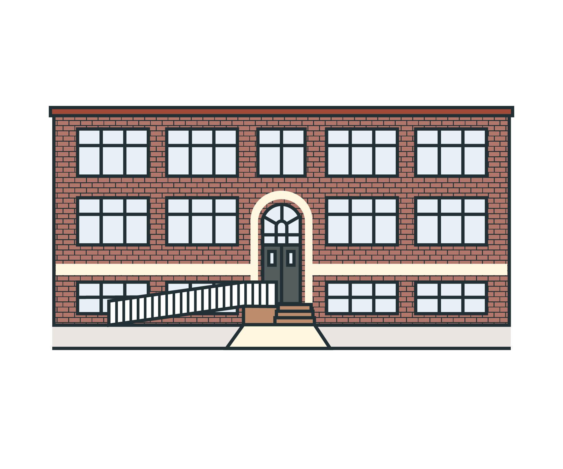 Illustration of All Around Children Middlefield center