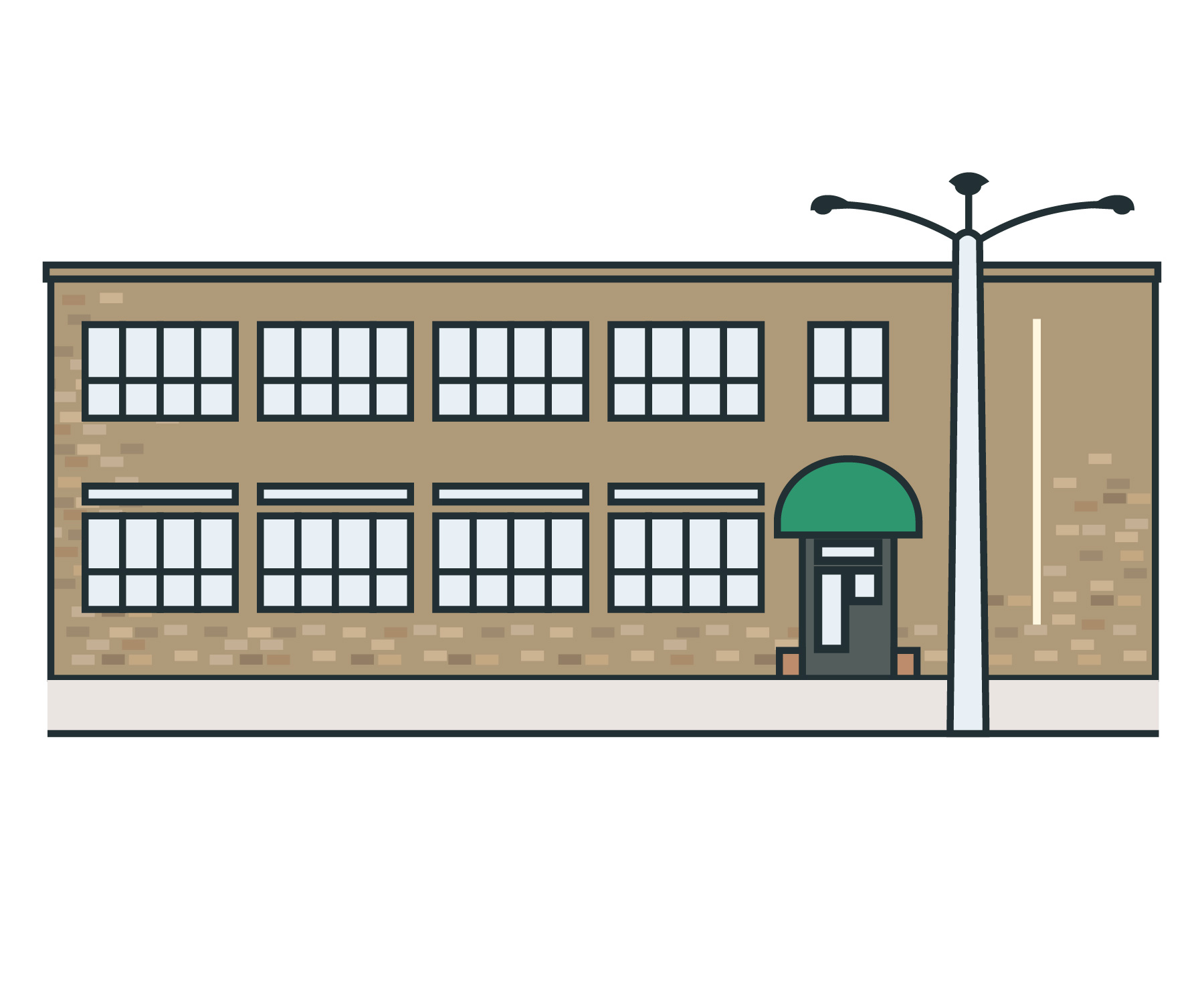Illustration of All Around Children Oakfield center